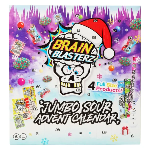Brain Blasterz Saure Süßigkeiten Adventskalender 2026