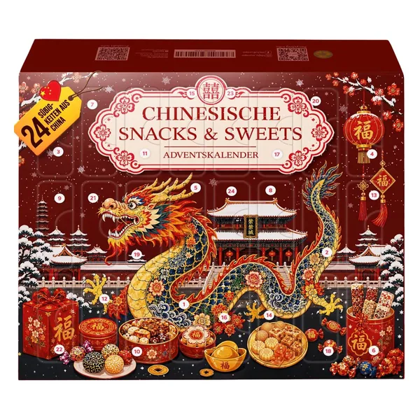 He-Ju Chinese Sweets Adventskalender 2026
